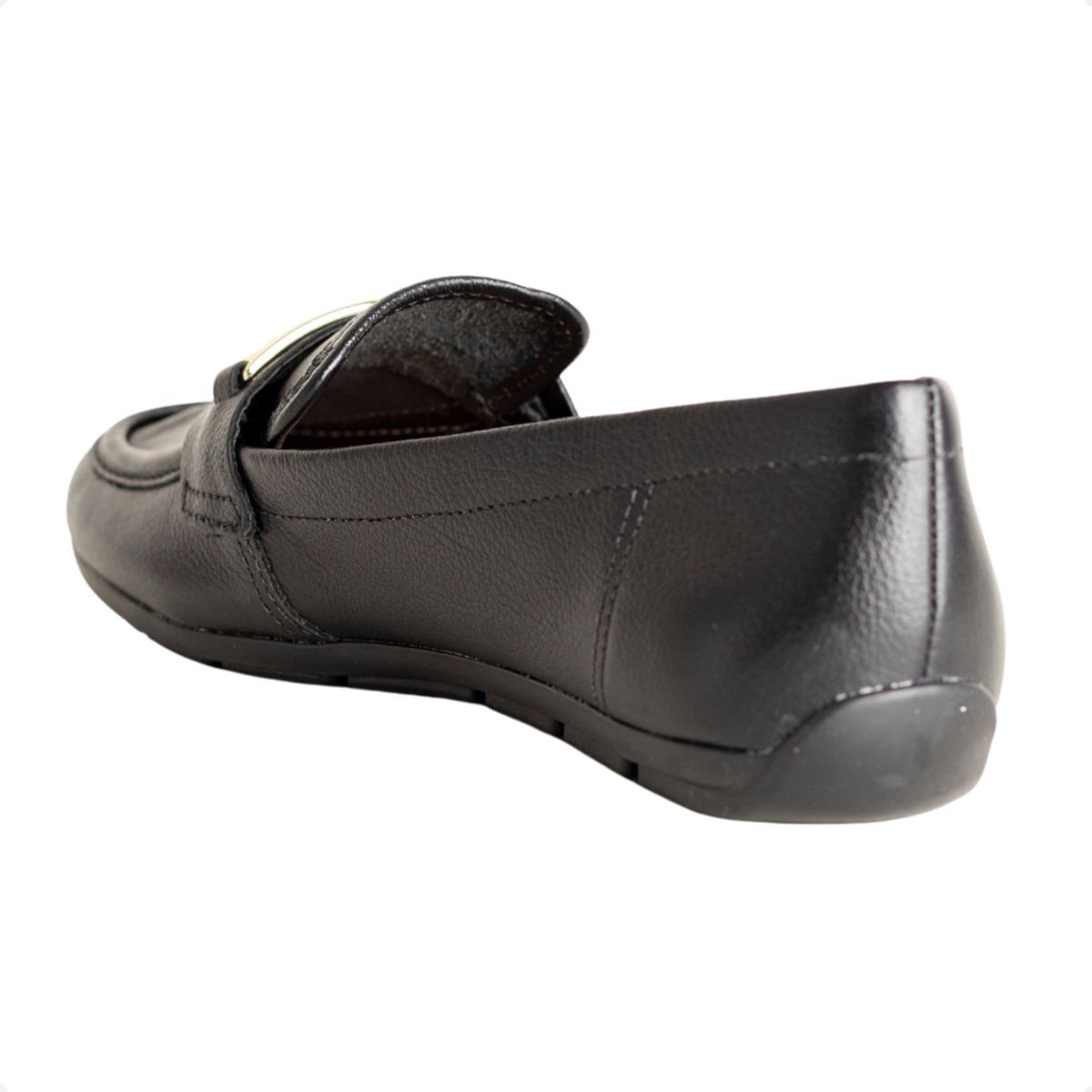 Sapato Fem Mocassim Comfortflex Preto 5