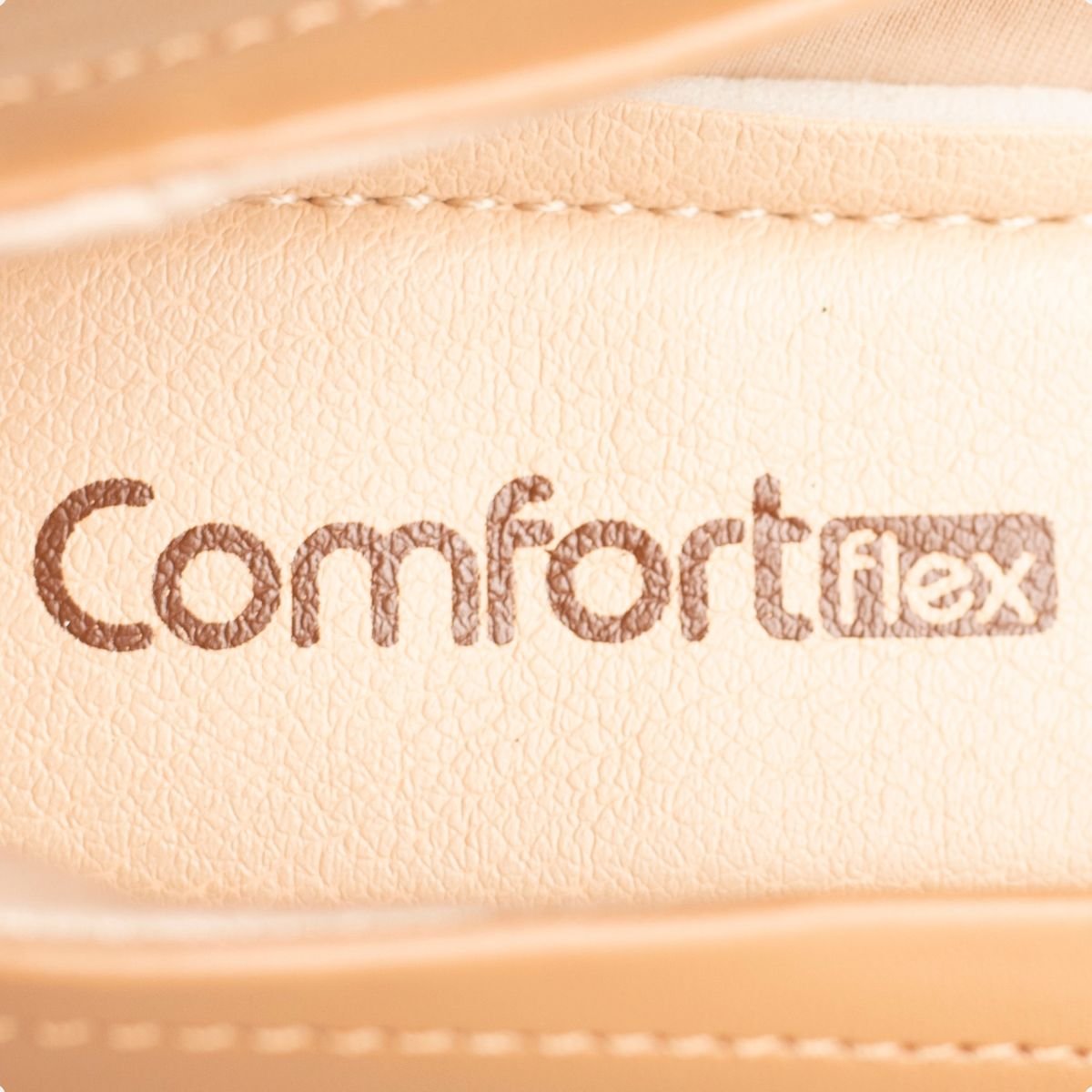 Sapato Feminino Salto Comfortflex Camel 3