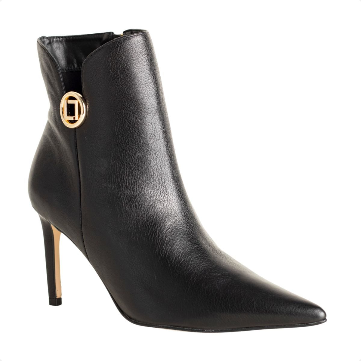 Bota Fem Cano Medio Luz Da Lua Preto 2
