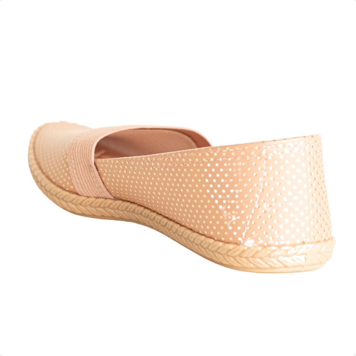 Sapatilha Alpargatas Moleca Nude/Dourado 5