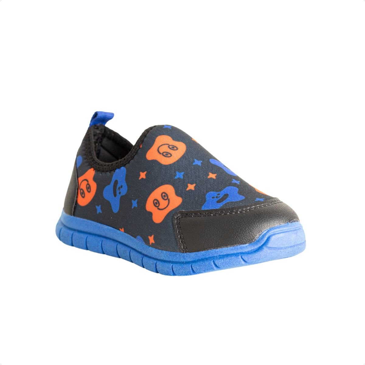 Tênis Jump Kids Music – Preto & Azul Preto/Azul 2