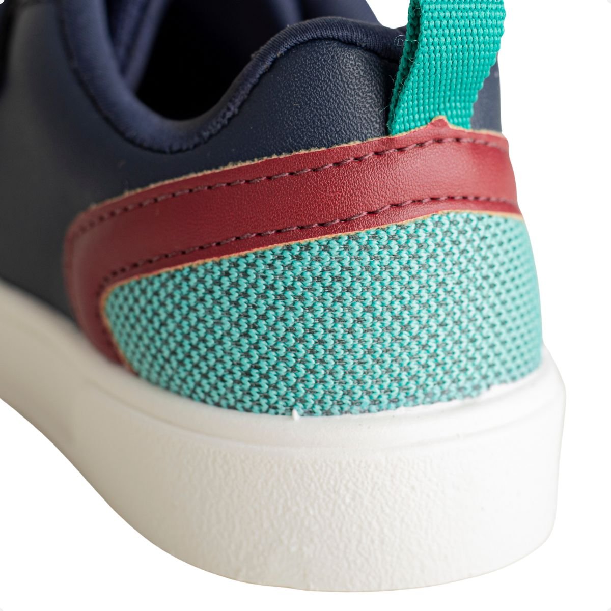 Tênis Jump Kids Baby Azul Com Detalhes Verde Marinho 7