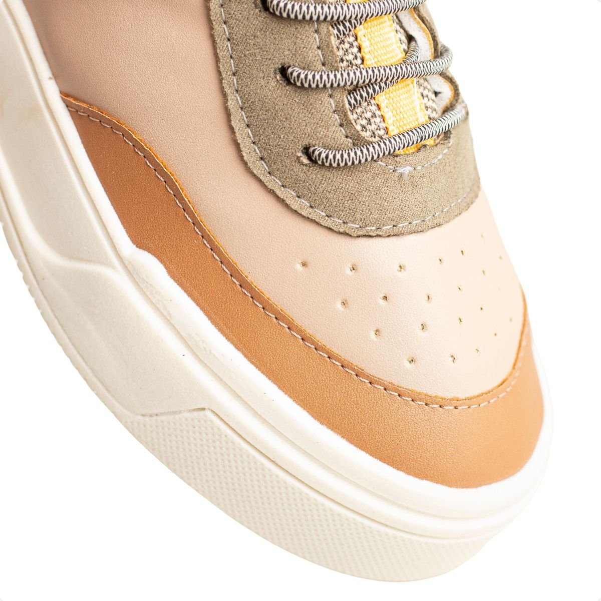 Tênis Jump Kids Explorador Mini – Caramelo Bege 3