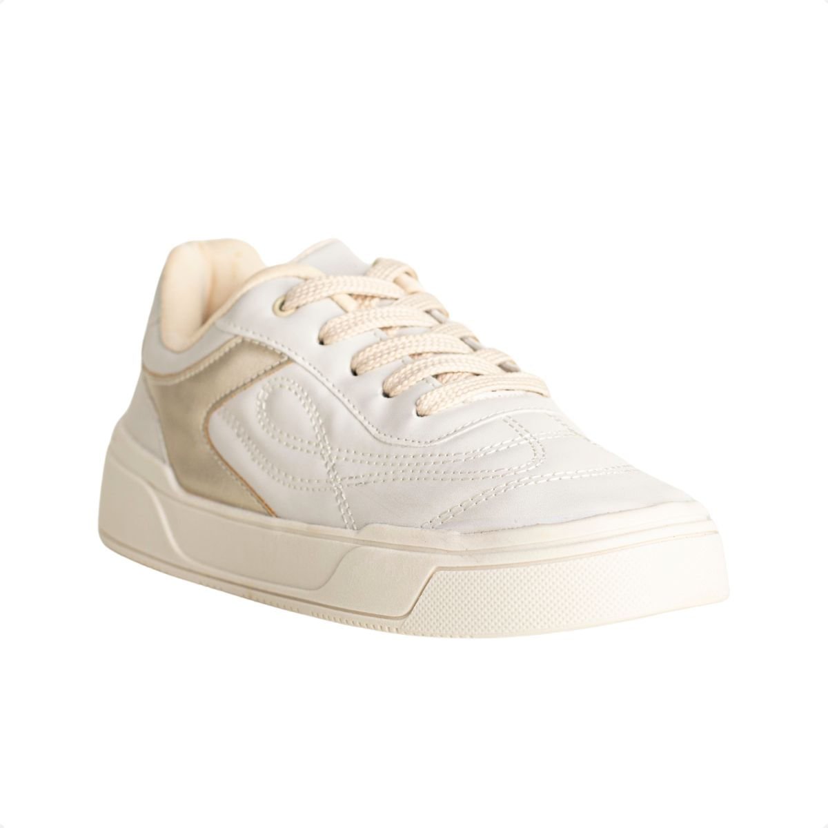 Tênis Jump Kids Urban Mini – Off White & Dourado Off White 2