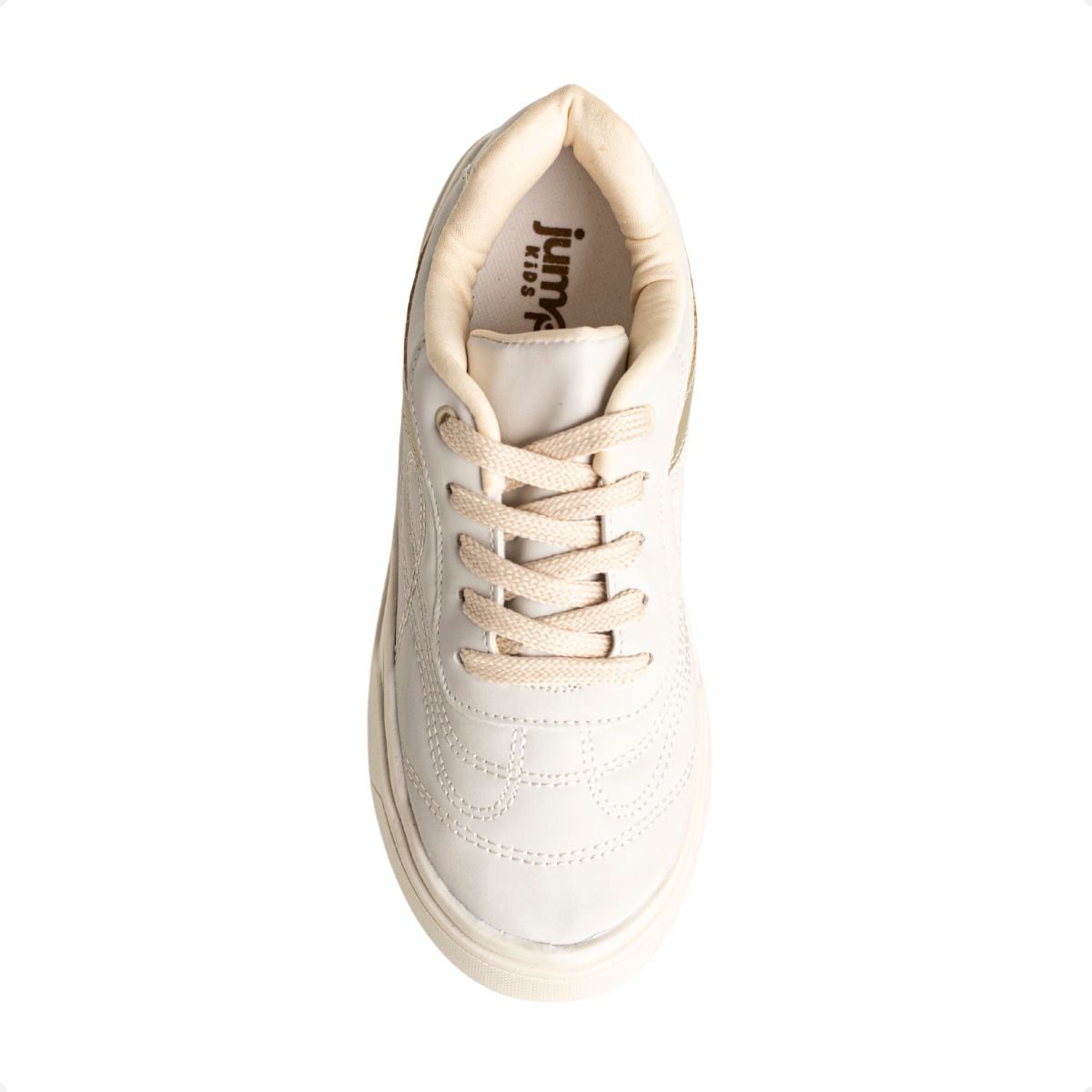 Tênis Jump Kids Urban Mini – Off White & Dourado Off White 6
