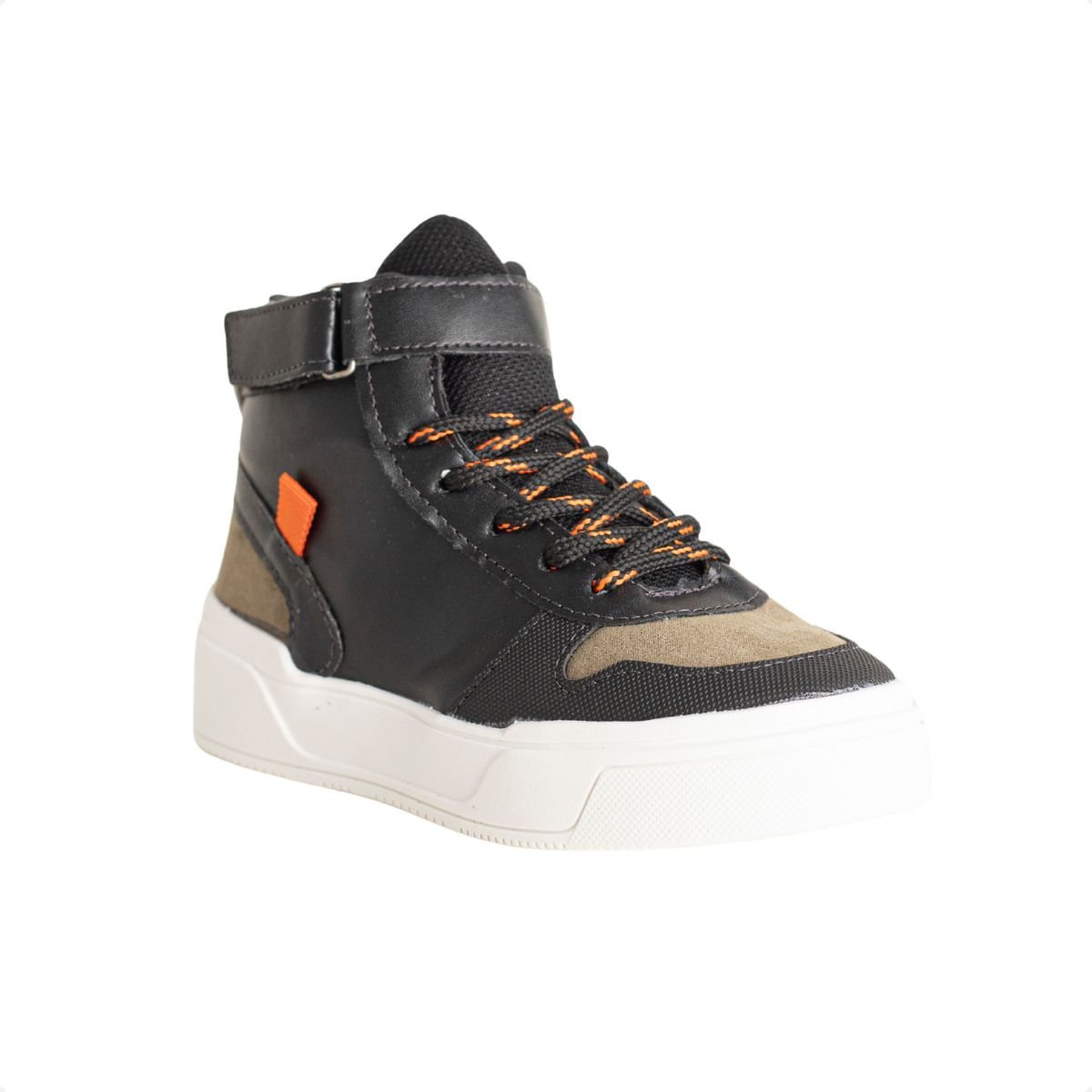 Tênis Explorador High Mini – Preto Preto 2