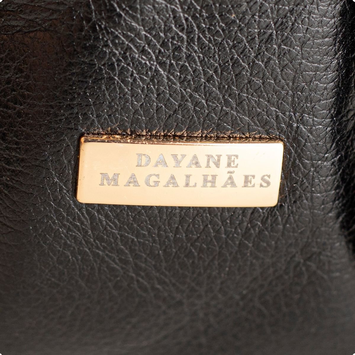 Bolsa Oval Preta Dm Obsession Preto 7