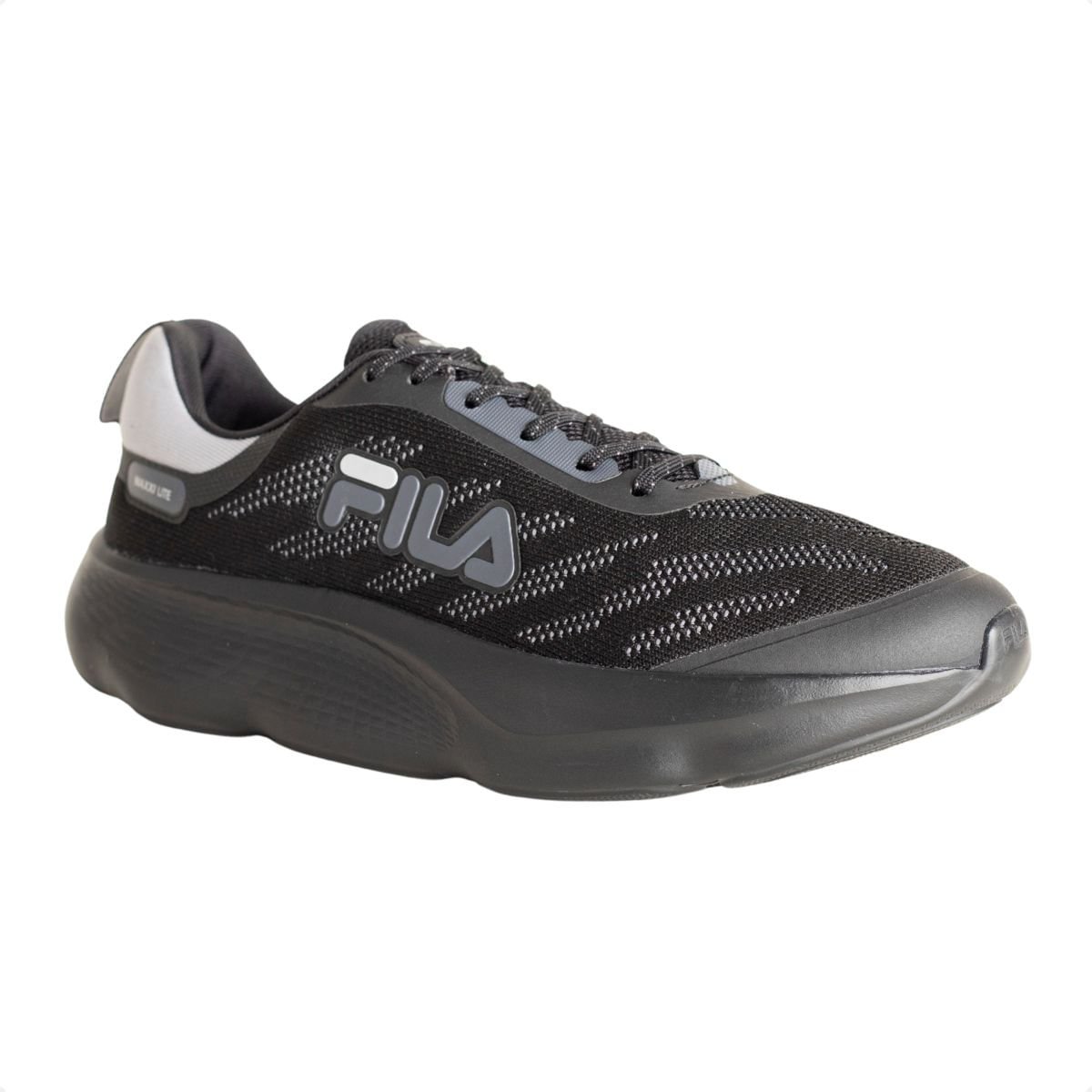 Tenis Running Fila Maxxi Lite Preto/Grafite/Cinza 2