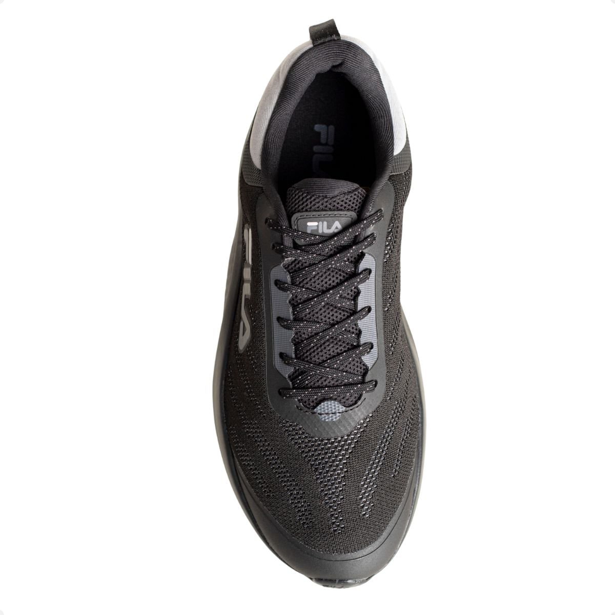 Tenis Running Fila Maxxi Lite Preto/Grafite/Cinza 6