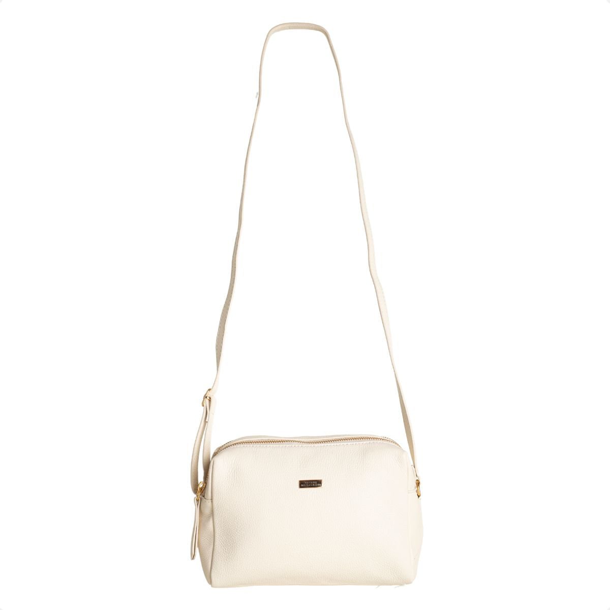 Bolsa Minimalista Transversal Lívia Off White Dm Off White 1