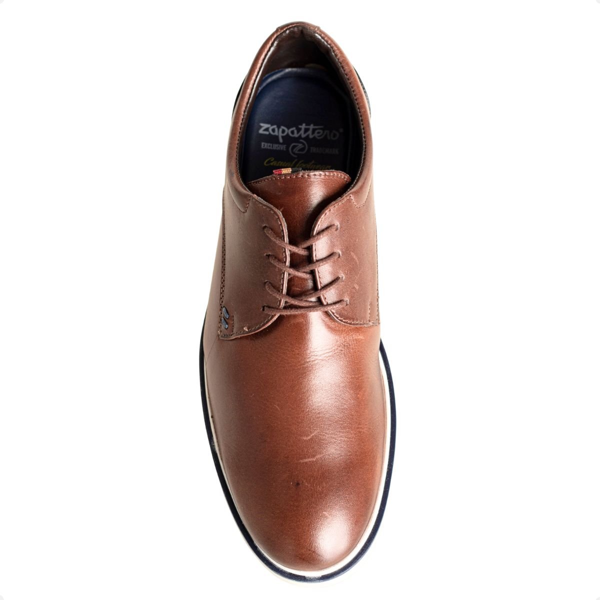 Sapato Masculino Esporte Fino Enzo Ribeiro Marrom Brown 6
