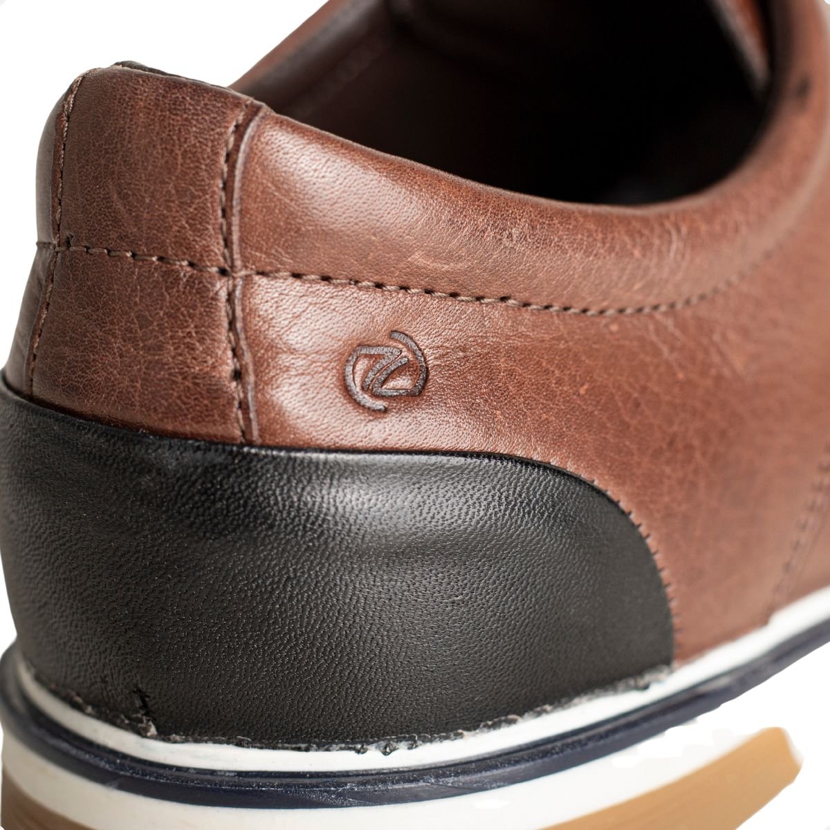 Sapato Masculino Esporte Fino Enzo Ribeiro Marrom Brown 7