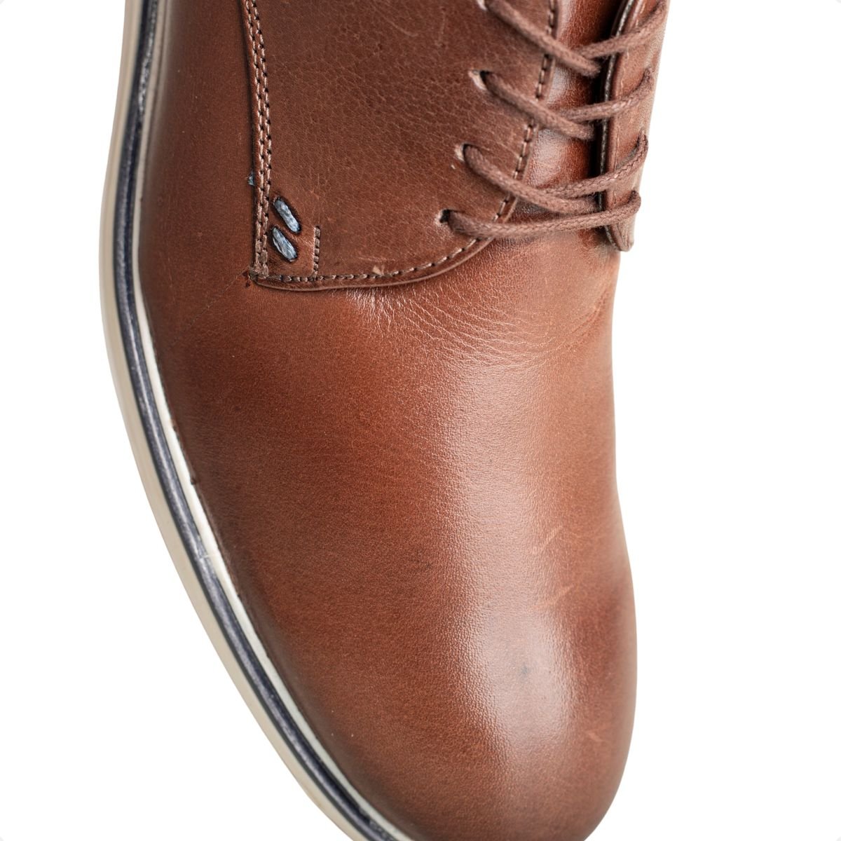Sapato Masculino Esporte Fino Enzo Ribeiro Marrom Brown 3