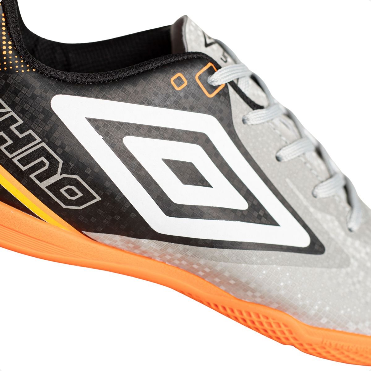 Chuteira Indoor Infanitl Umbro Techno Ii Júnior Cinza Cinza 3