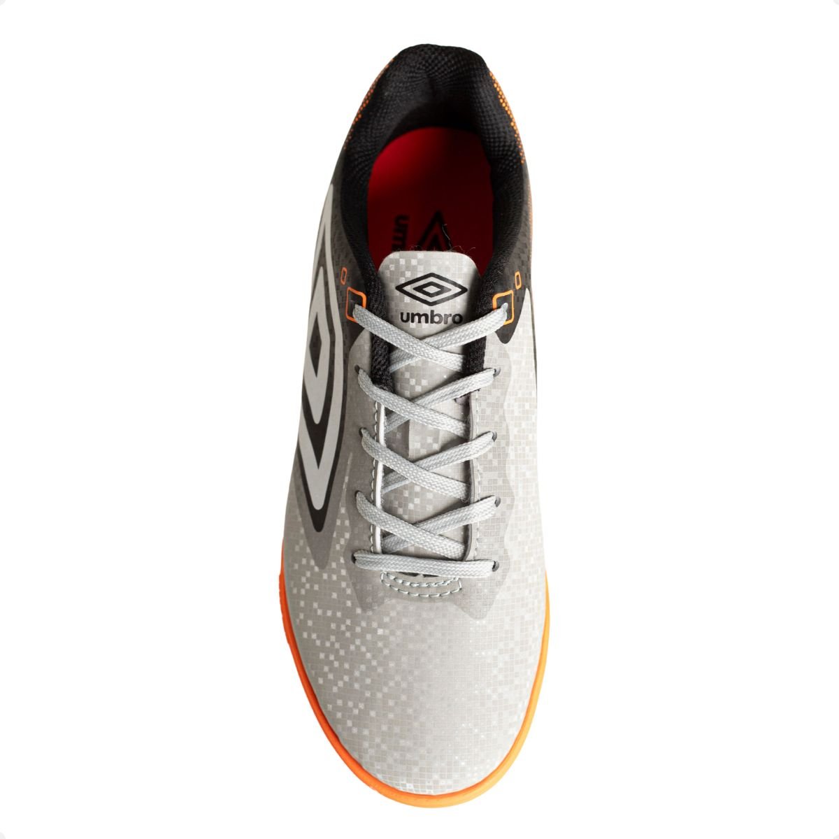 Chuteira Indoor Infanitl Umbro Techno Ii Júnior Cinza Cinza 6