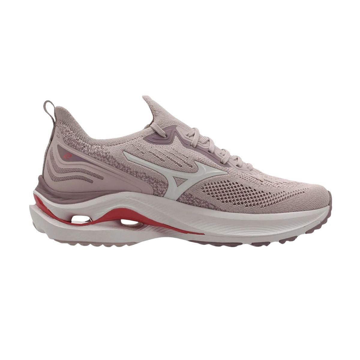Tênis Running Feminino Mizuno Wave Zest 2 Rosa Rosa 3