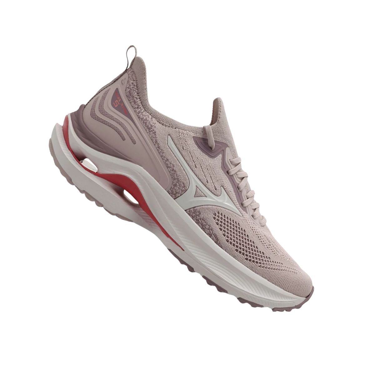 Tênis Running Feminino Mizuno Wave Zest 2 Rosa Rosa 7