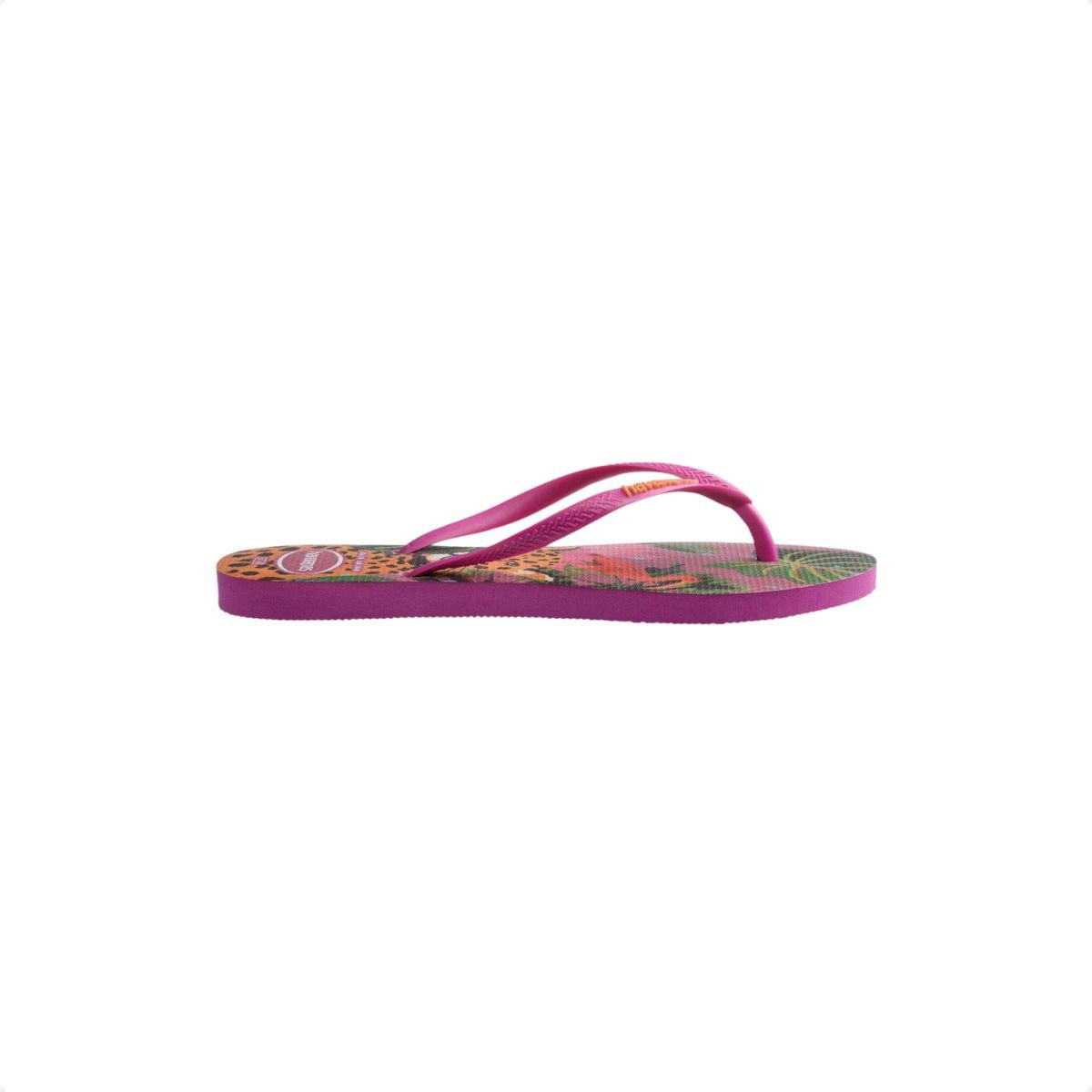 Chinelo Feminino Dedo Havaianas Slim Summer Bliss Rosa