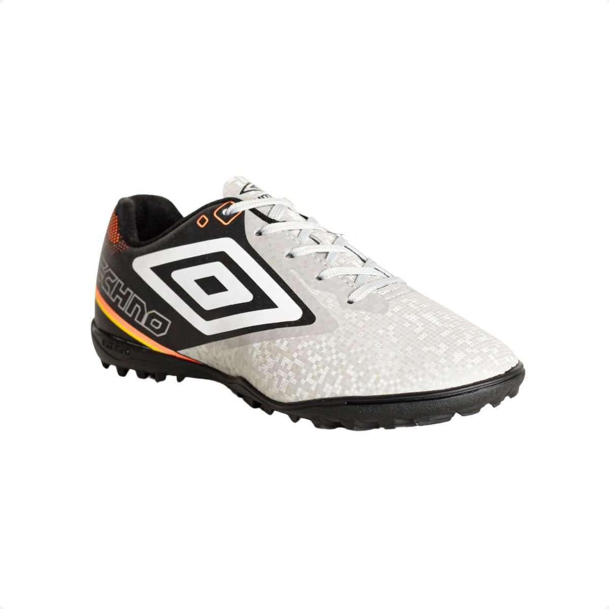 Chuteira Society Infantil Umbro Techno Ii Jr Cinza 2