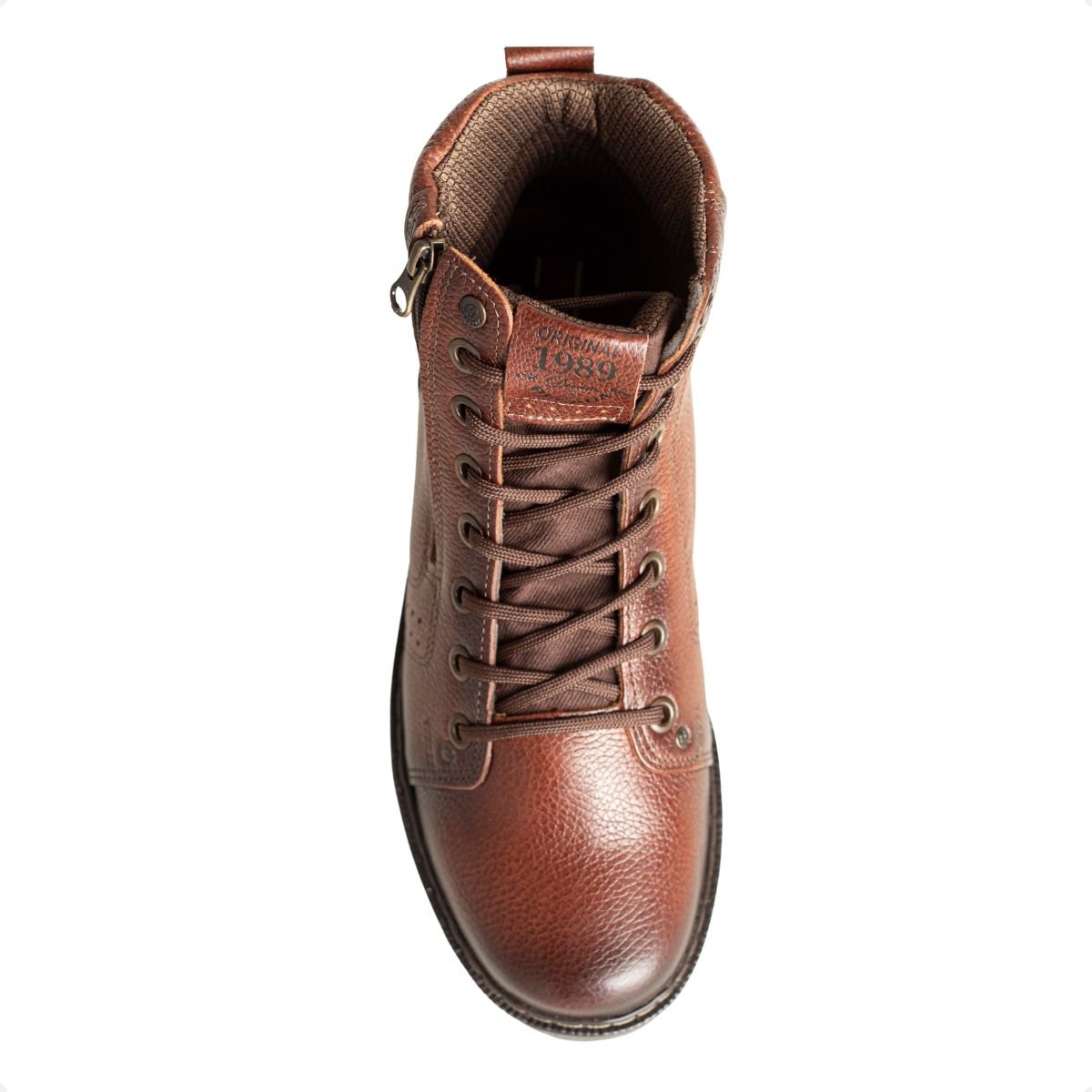 Bota Masculina Coturno Pegada Dubai Marrom Marrom 6