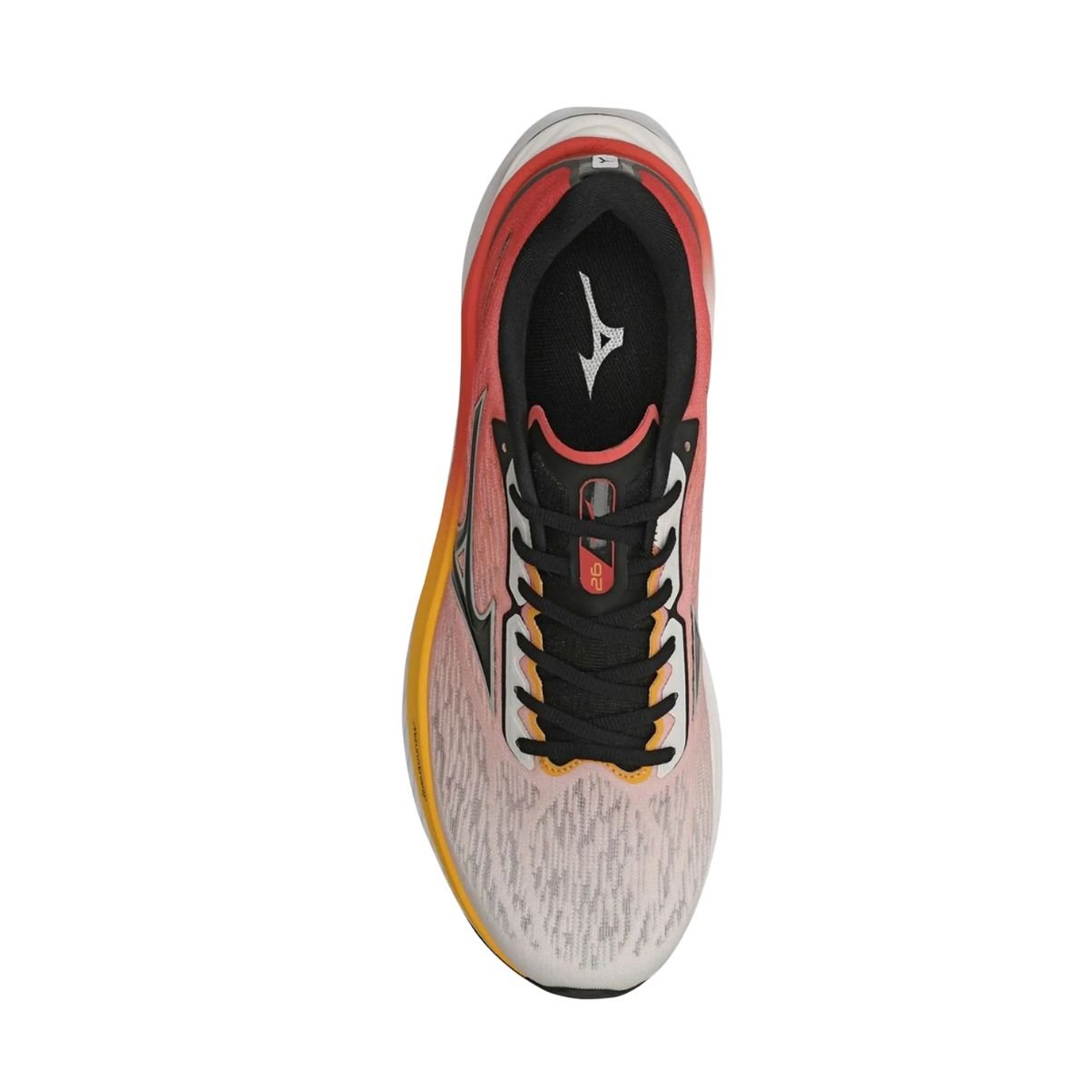 Tênis Running Masculino Mizuno Wave Creation 26 Rosa Vermelho/Laranja 6