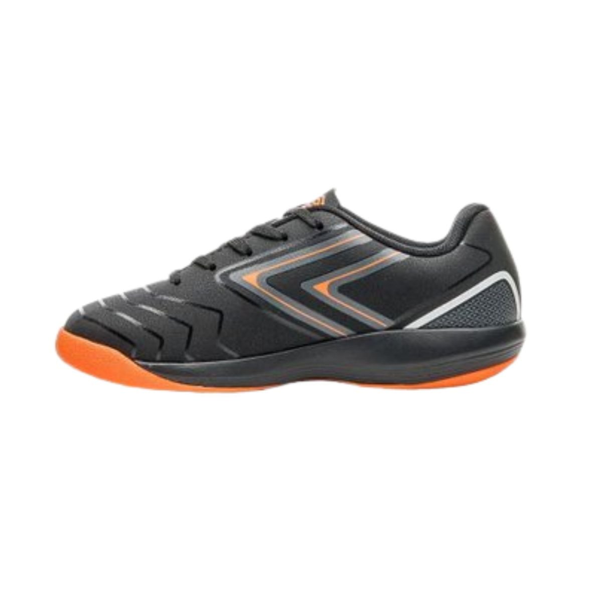 Chuteira Indoor Infantil Umbro Pro 5 Júnior Preta E Laranja Preto 5