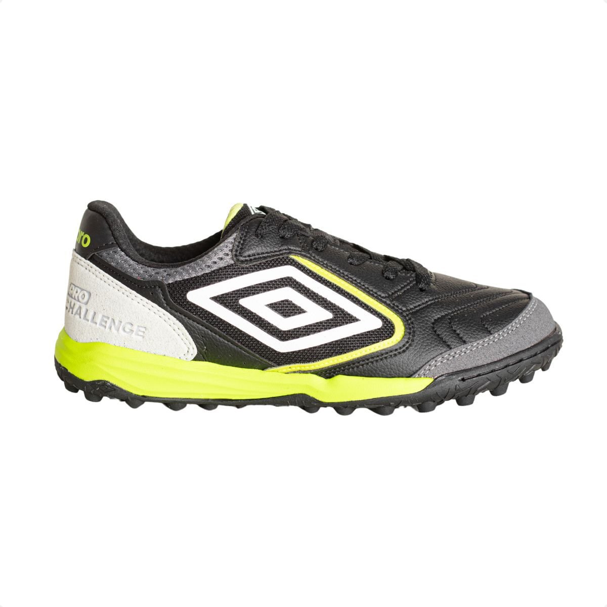 Chuteira Society Masculino Umbro Pro Challenge Uptake Preto