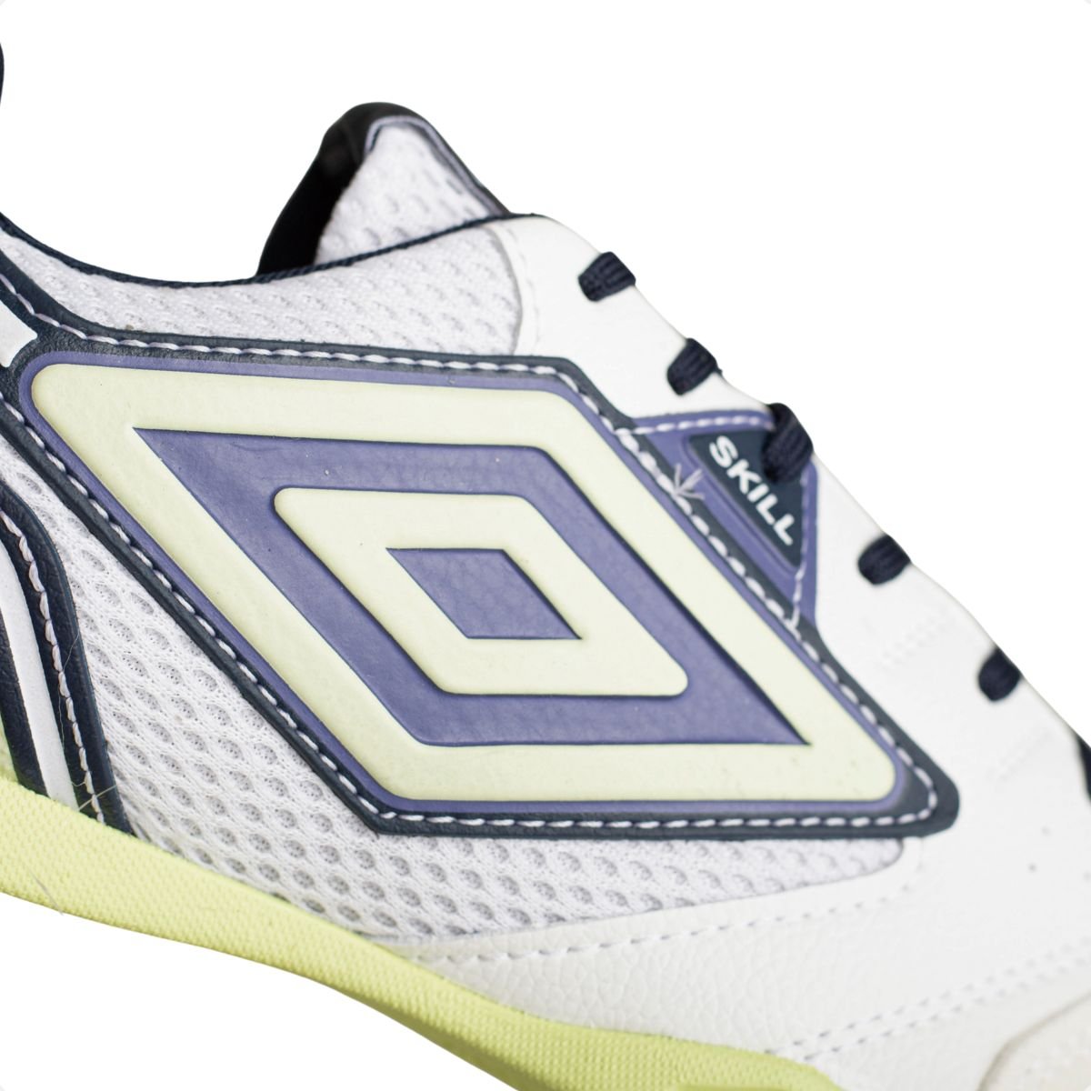 Chuteira Indoor Masculina Umbro Skill Branco Branco 3