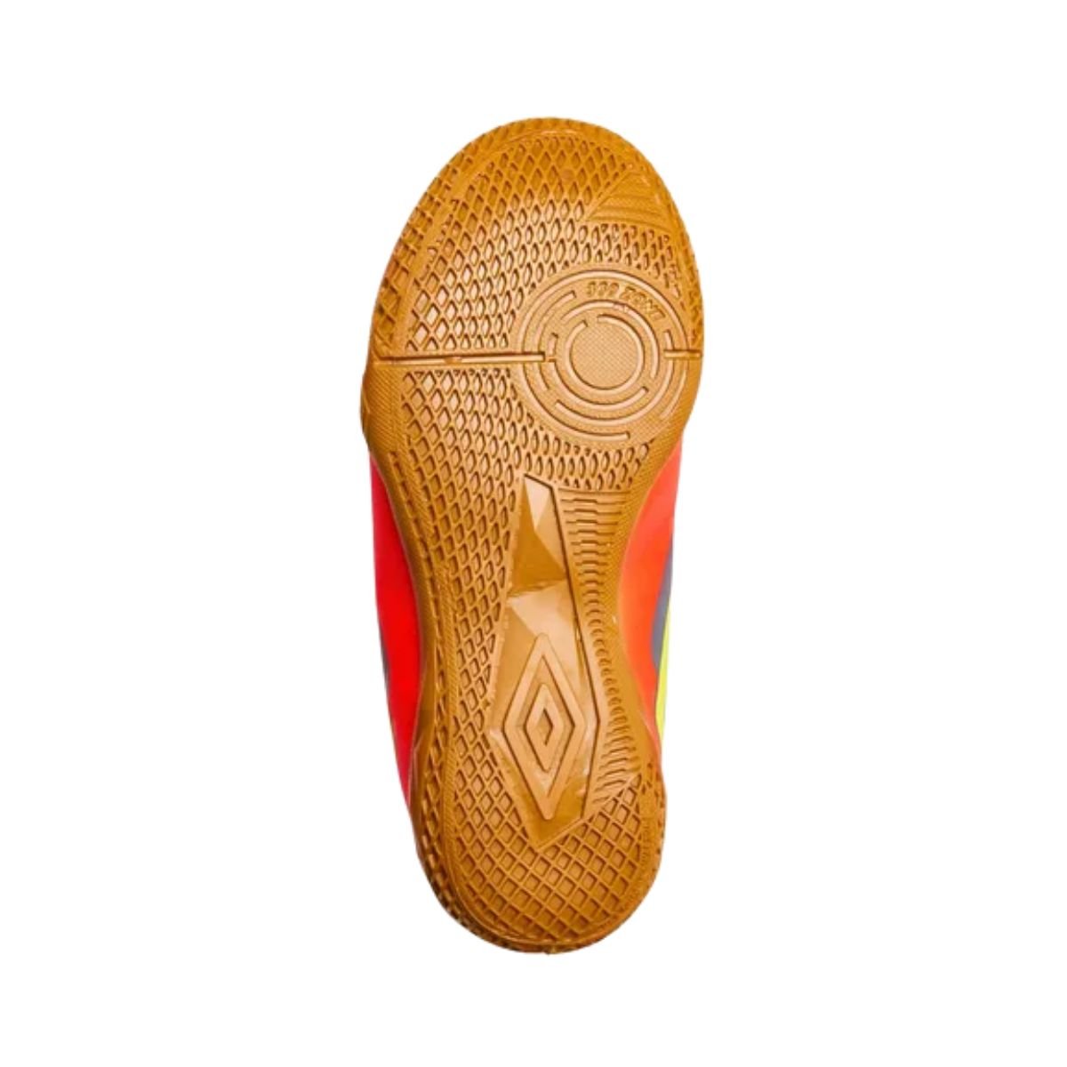 Chuteira Indoor Infantil Umbro Action Júnior Laranja Laranja 4