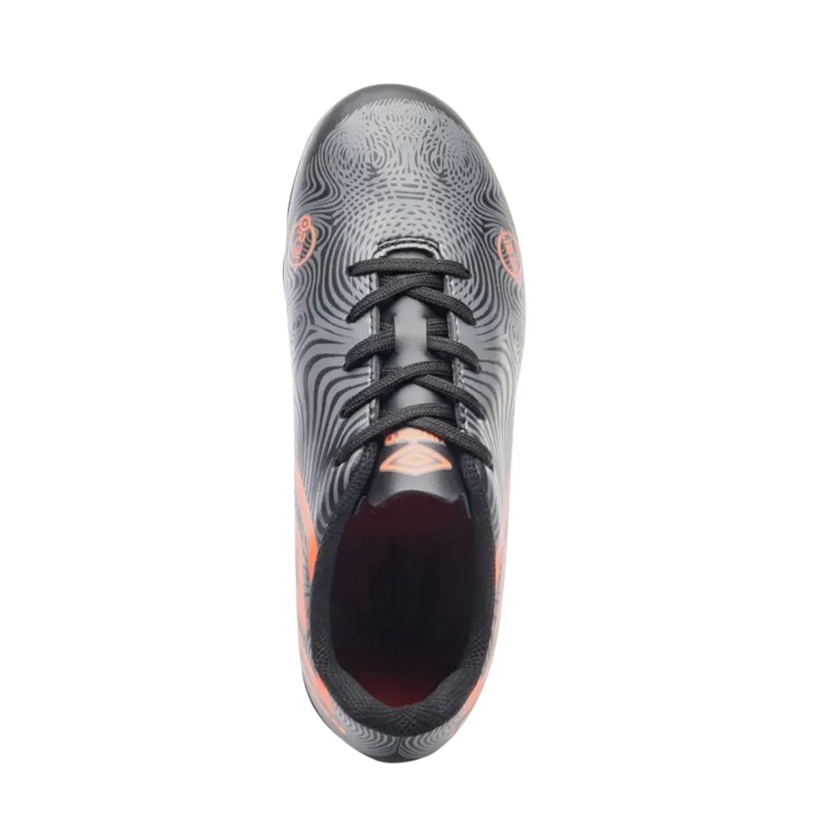 Chuteira Campo Infantil Umbro Orbit Junior Preta Preto 3
