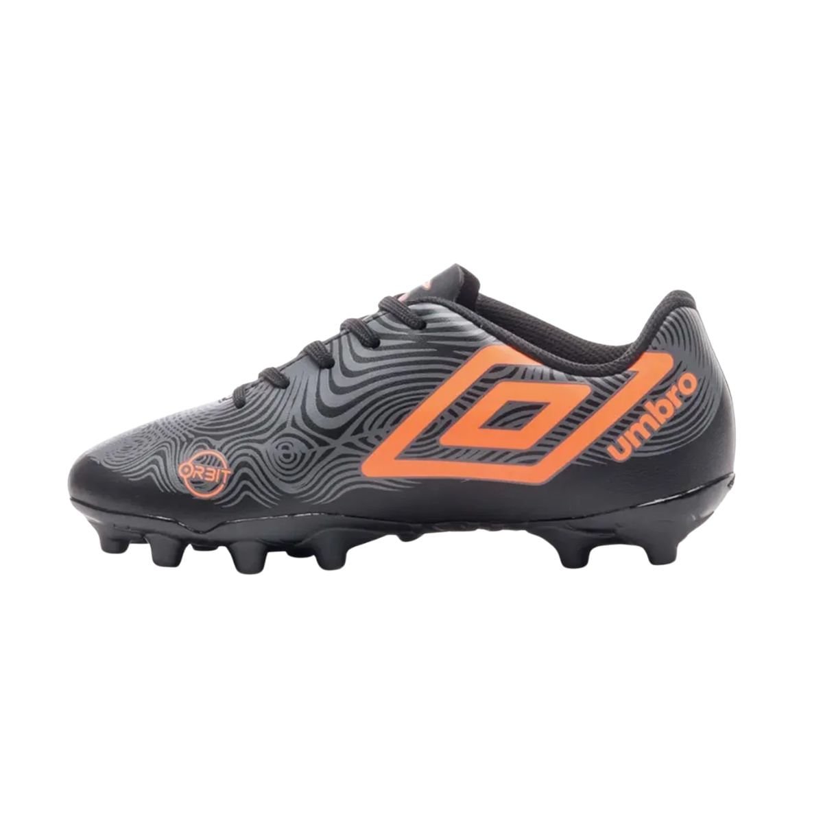 Chuteira Campo Infantil Umbro Orbit Junior Preta Preto 5