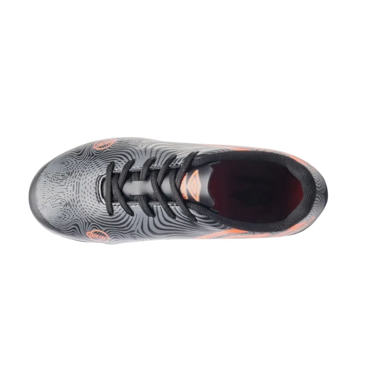Chuteira Campo Infantil Umbro Orbit Junior Preta Preto 6