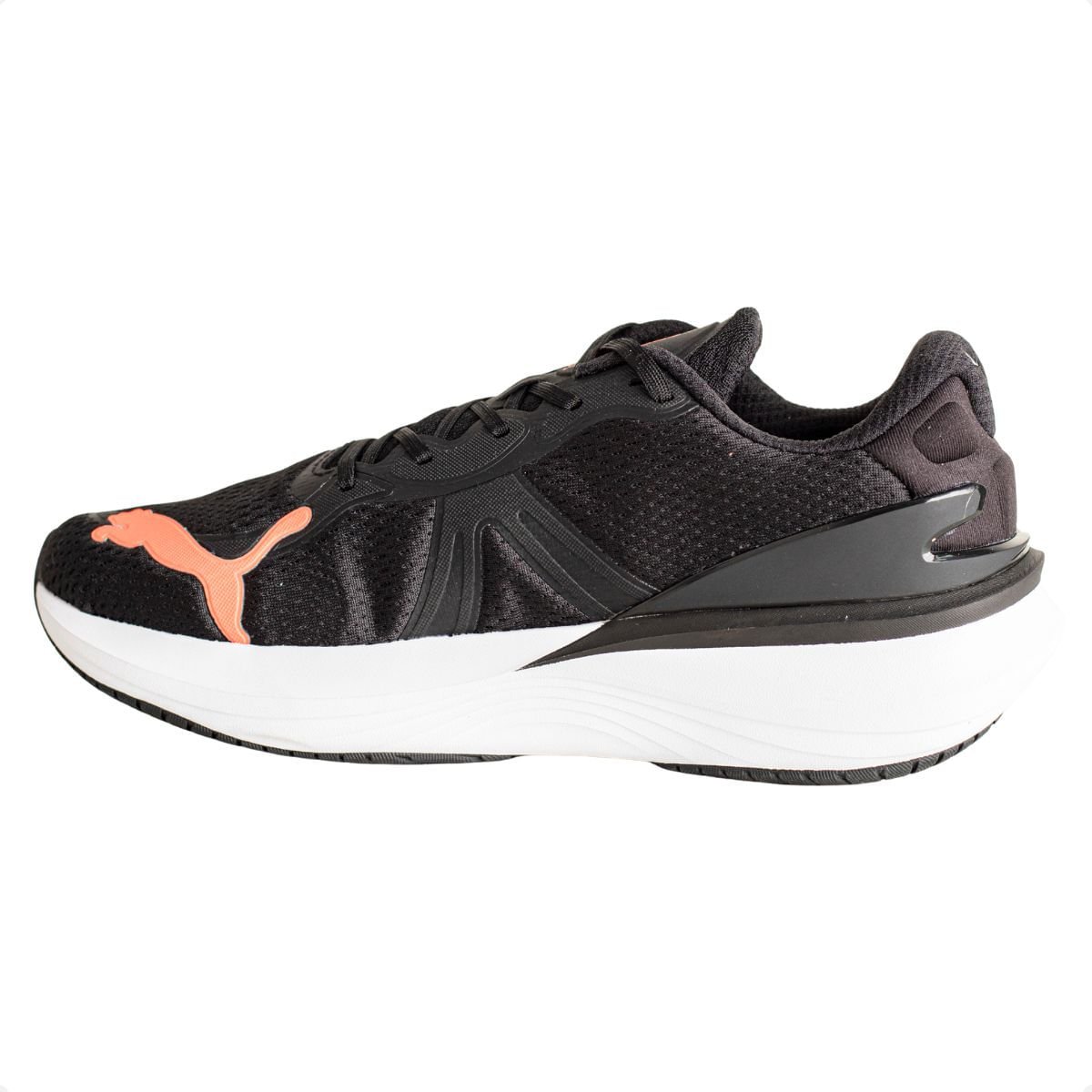 Tênis Running Masculino Puma Scend Pro 2 Preto Preto/Laranja 5