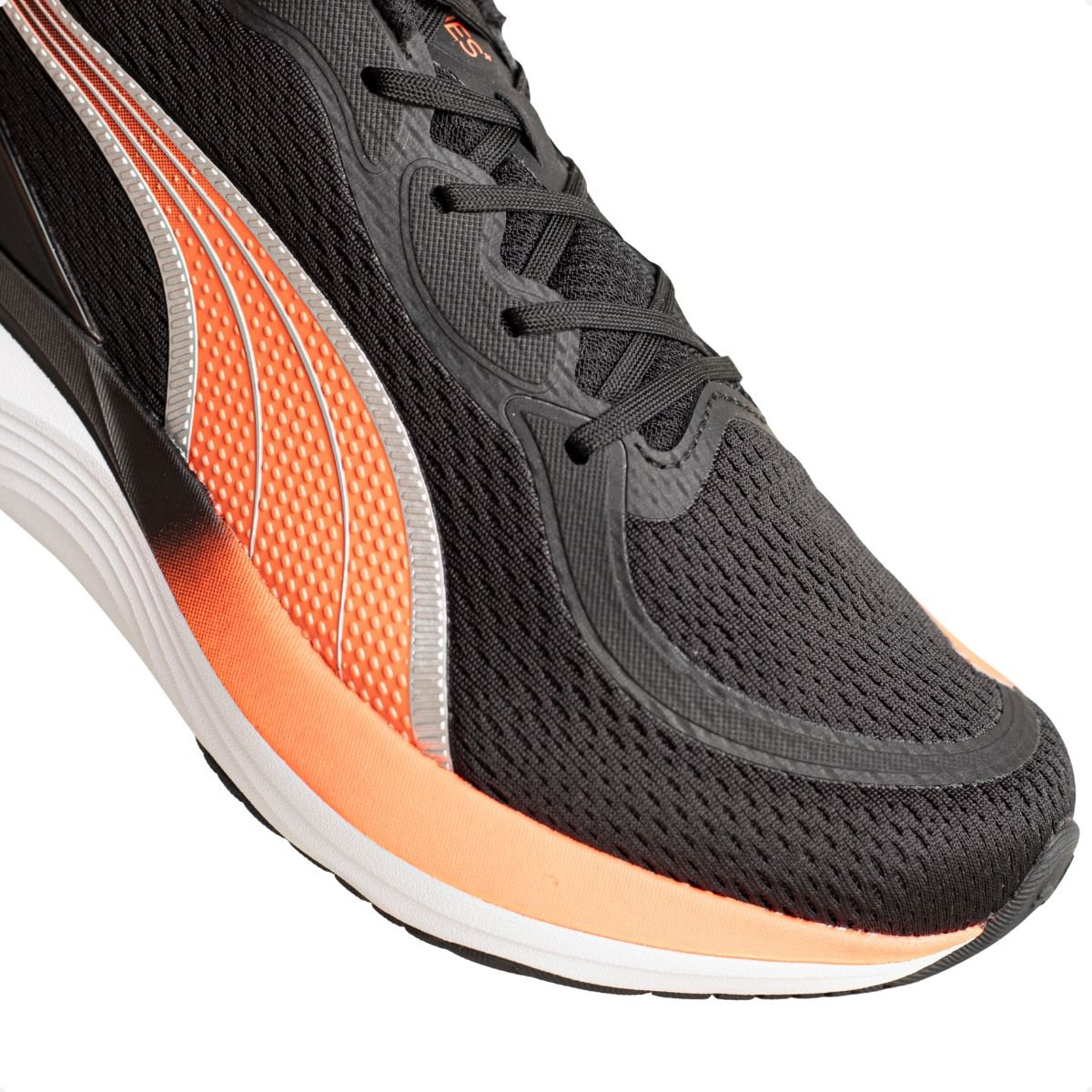 Tênis Running Masculino Puma Scend Pro 2 Preto Preto/Laranja 7