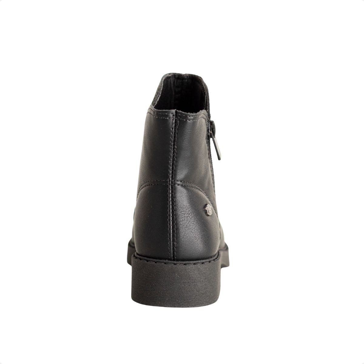 Bota Infantil Cano Curto Pink Cats Preta Preto 4
