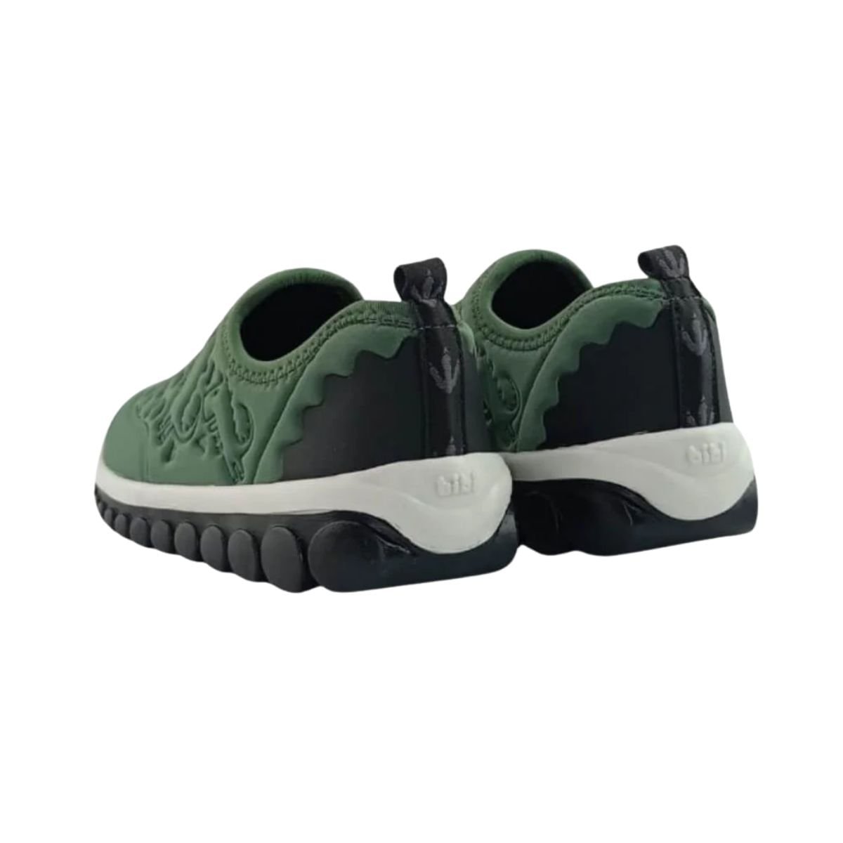 Tênis Casual Infantil Bibi Roller 2.0 Verde Folha/Preto 5
