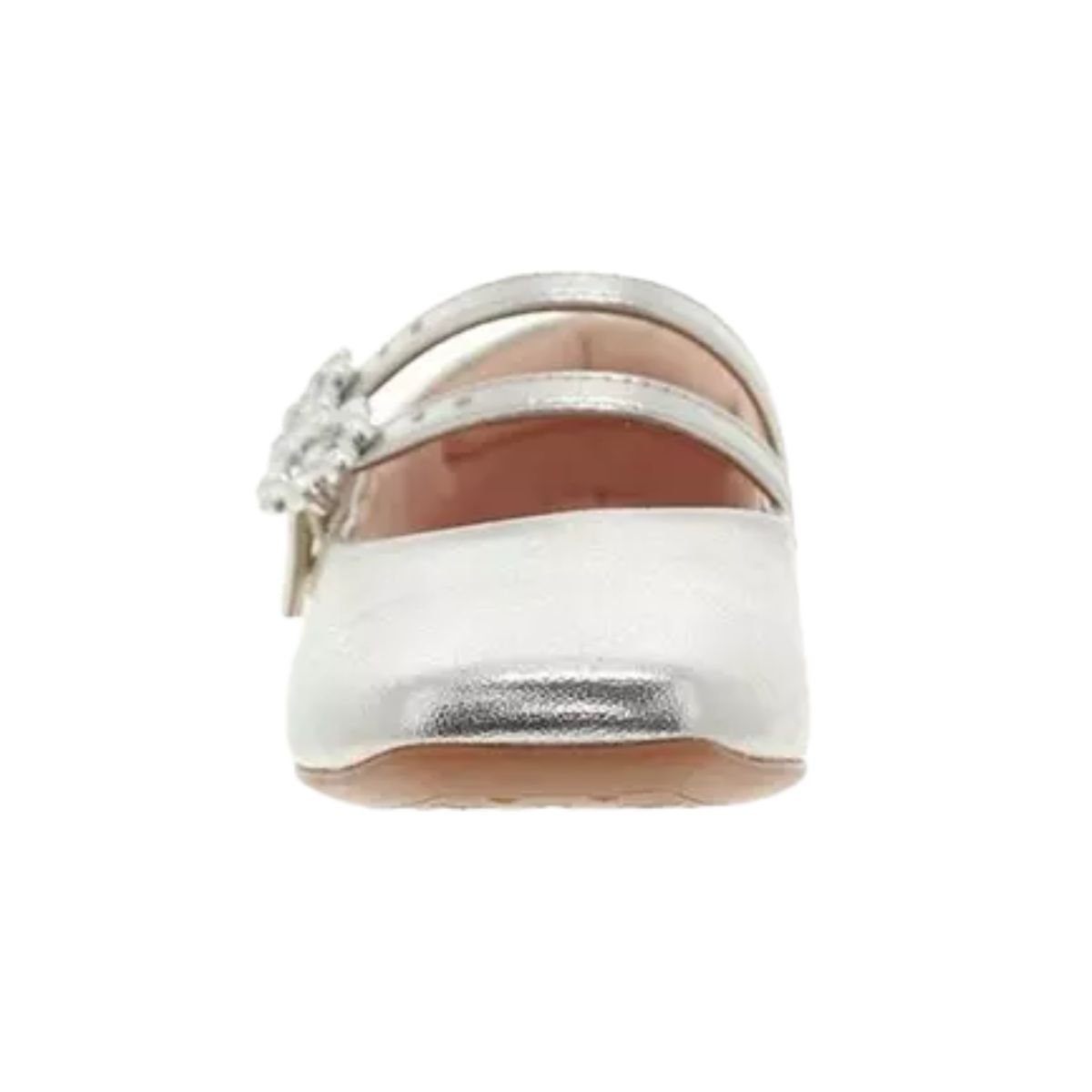 Sapatilha Infantil Molekinha Bailarina Prata Prata 3