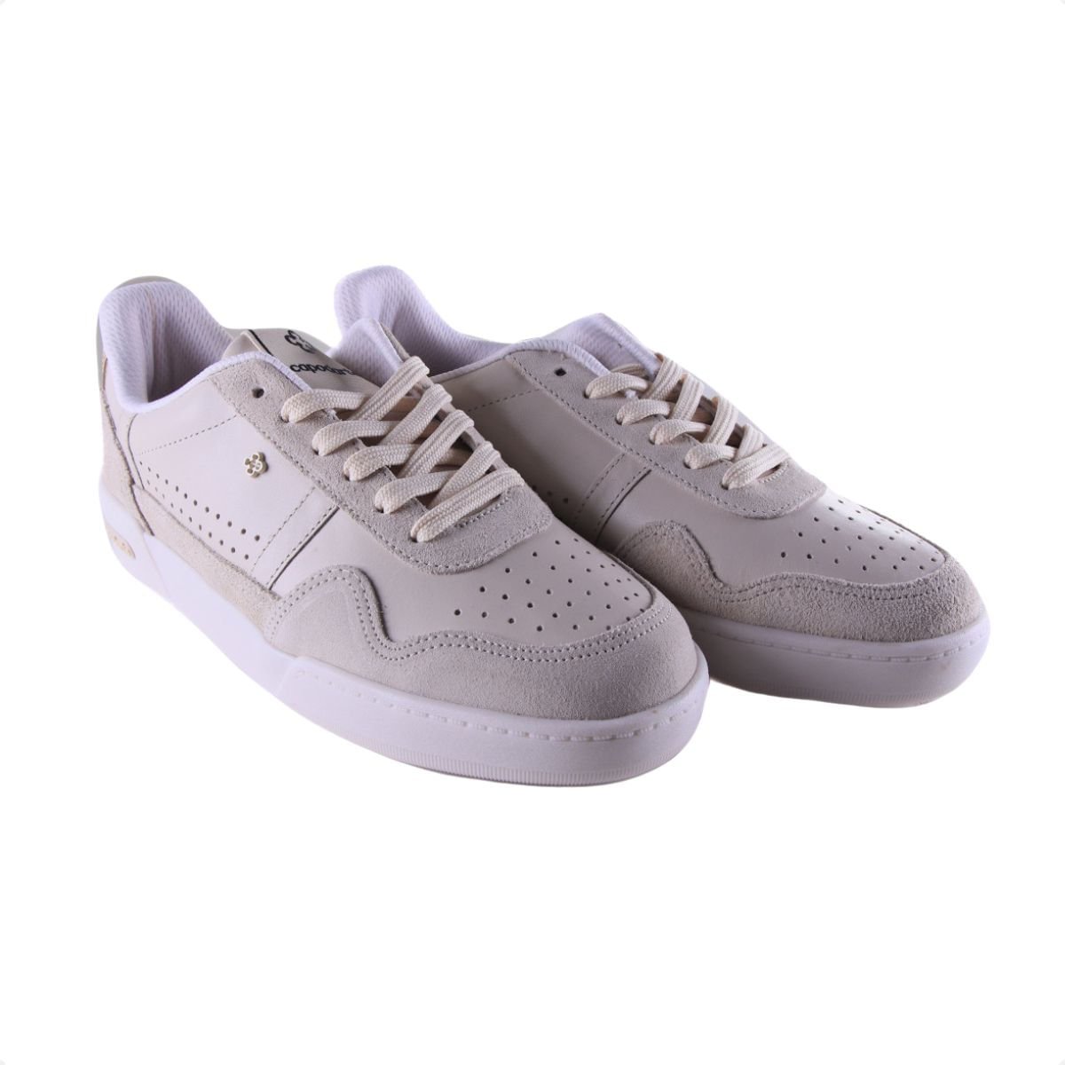 Tênis Moda Feminino Casual Capodarte Off White Bege 2