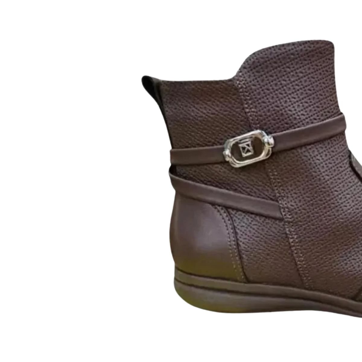 Bota Feminina Cano Baixo Piccadilly Maxi Marrom Marrom 7