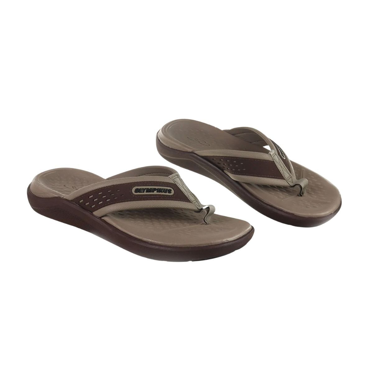 Chinelo Masculino Dedo Olympikus 921 Marrom Marrom 3
