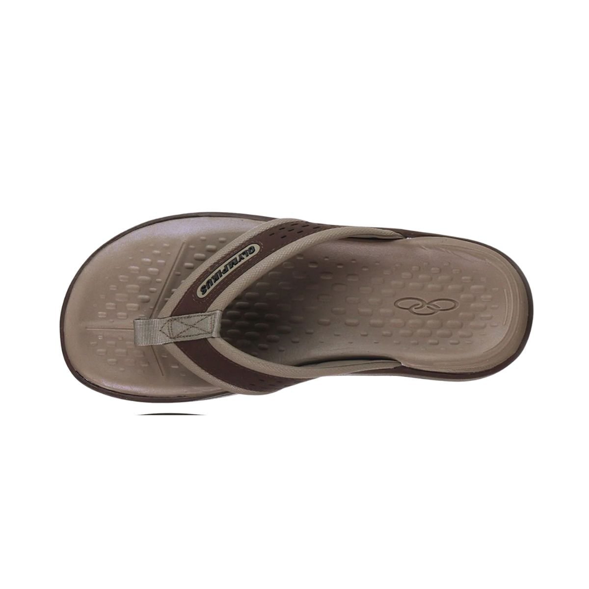 Chinelo Masculino Dedo Olympikus 921 Marrom Marrom 5