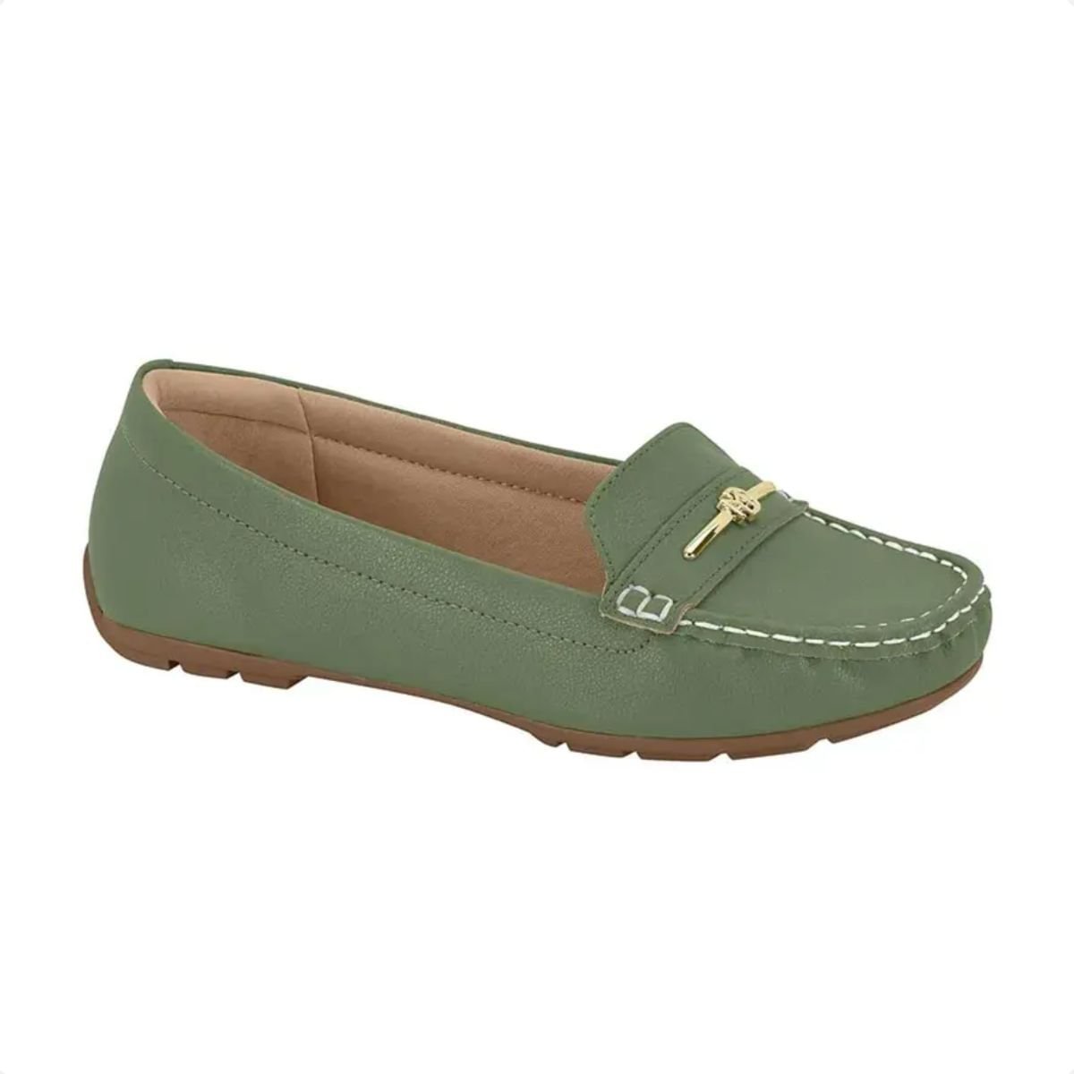 Sapato Feminino Mocassim Modare Ultraconforto Verde