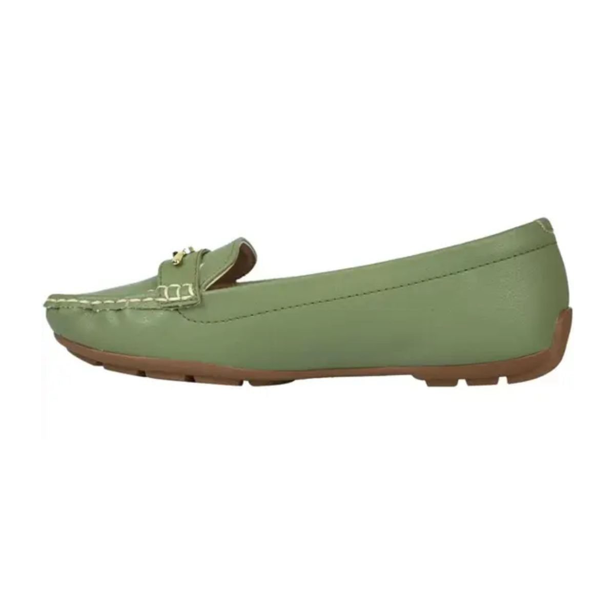 Sapato Feminino Mocassim Modare Ultraconforto Verde Verde 5