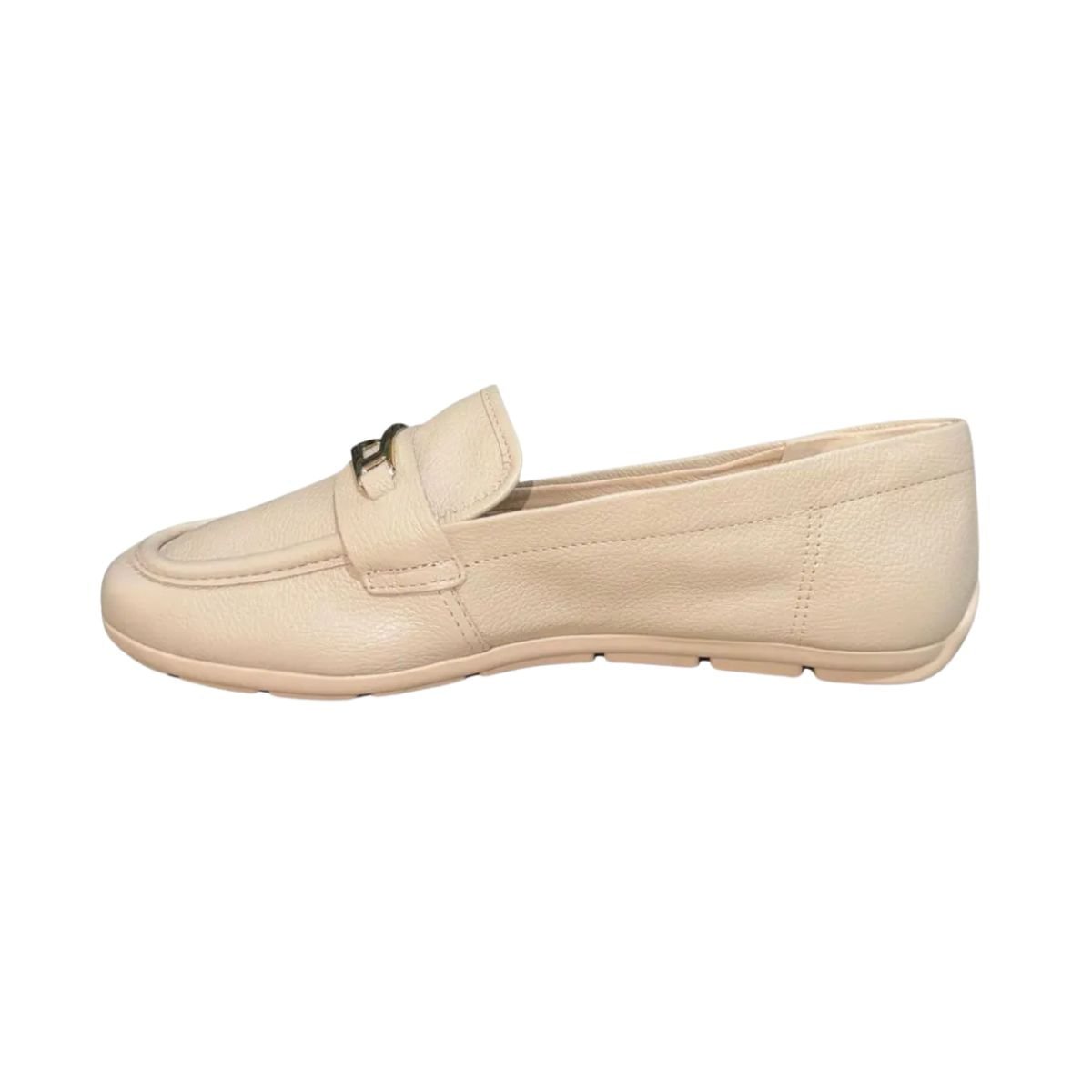 Sapato Feminino Mocassim Comfortflex Bege