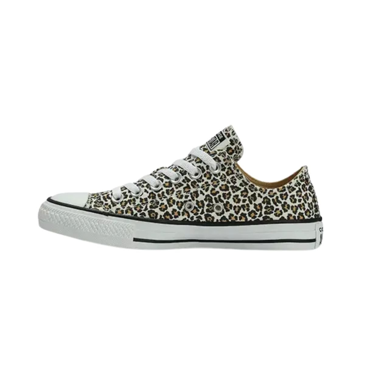 Tênis Casual Feminino Converse Chuck Taylor All Star Archive Print Bege Onça 6