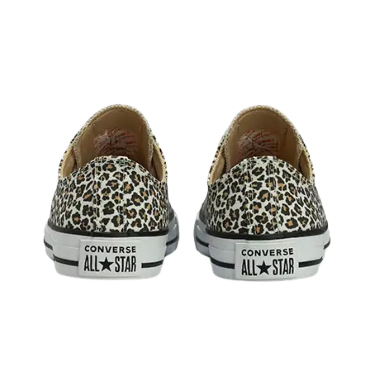 Tênis Casual Feminino Converse Chuck Taylor All Star Archive Print Bege Onça 7