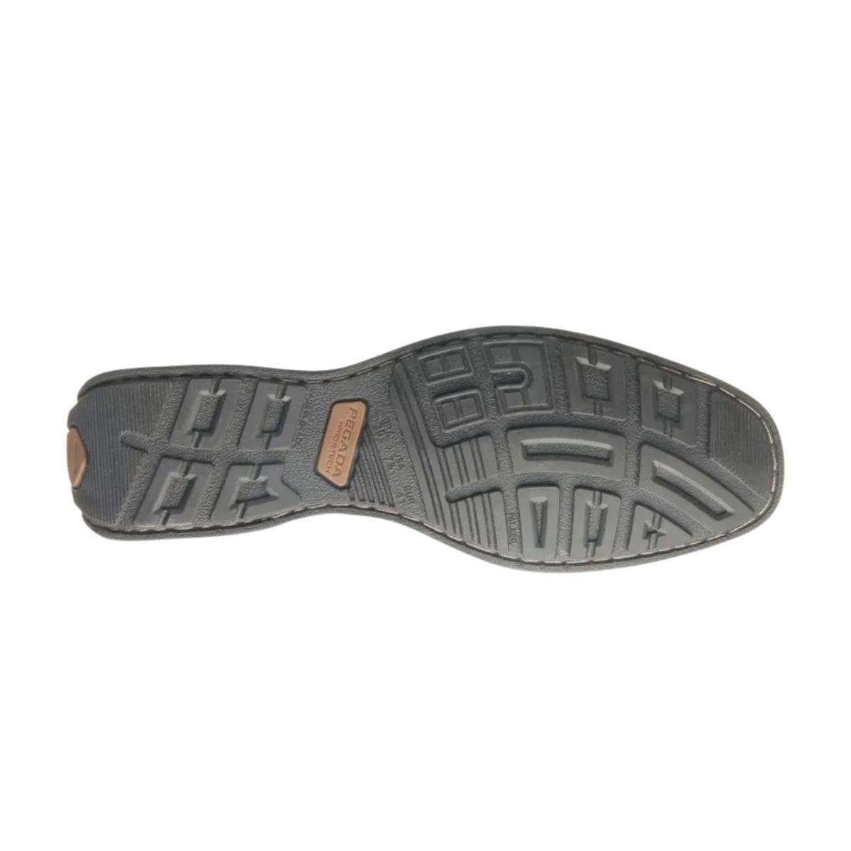 Mocassim Masculino Em Couro Pegada Marrom Cravo 3