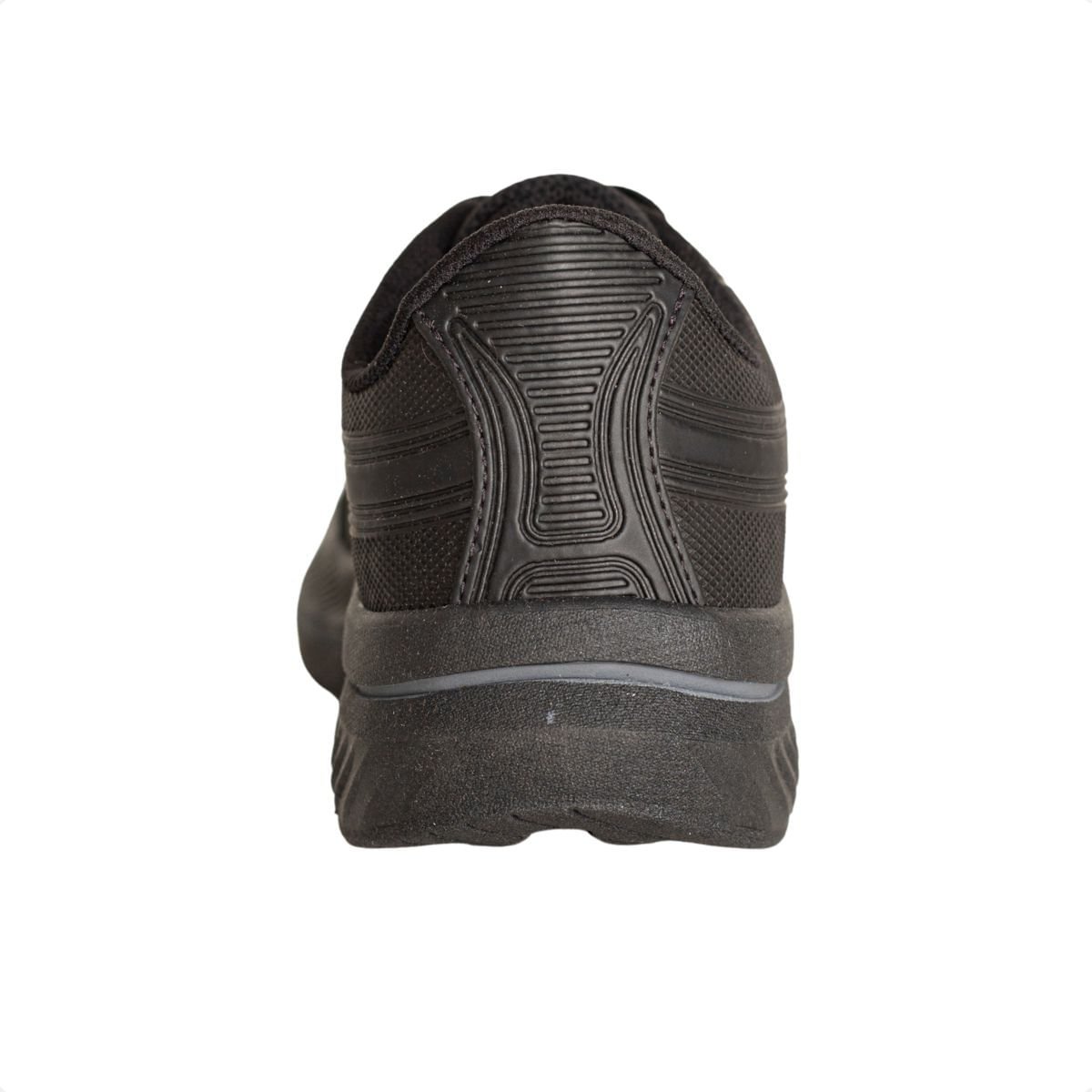 Tênis Running Masculino Box 200 Caminhada Preto Preto 4