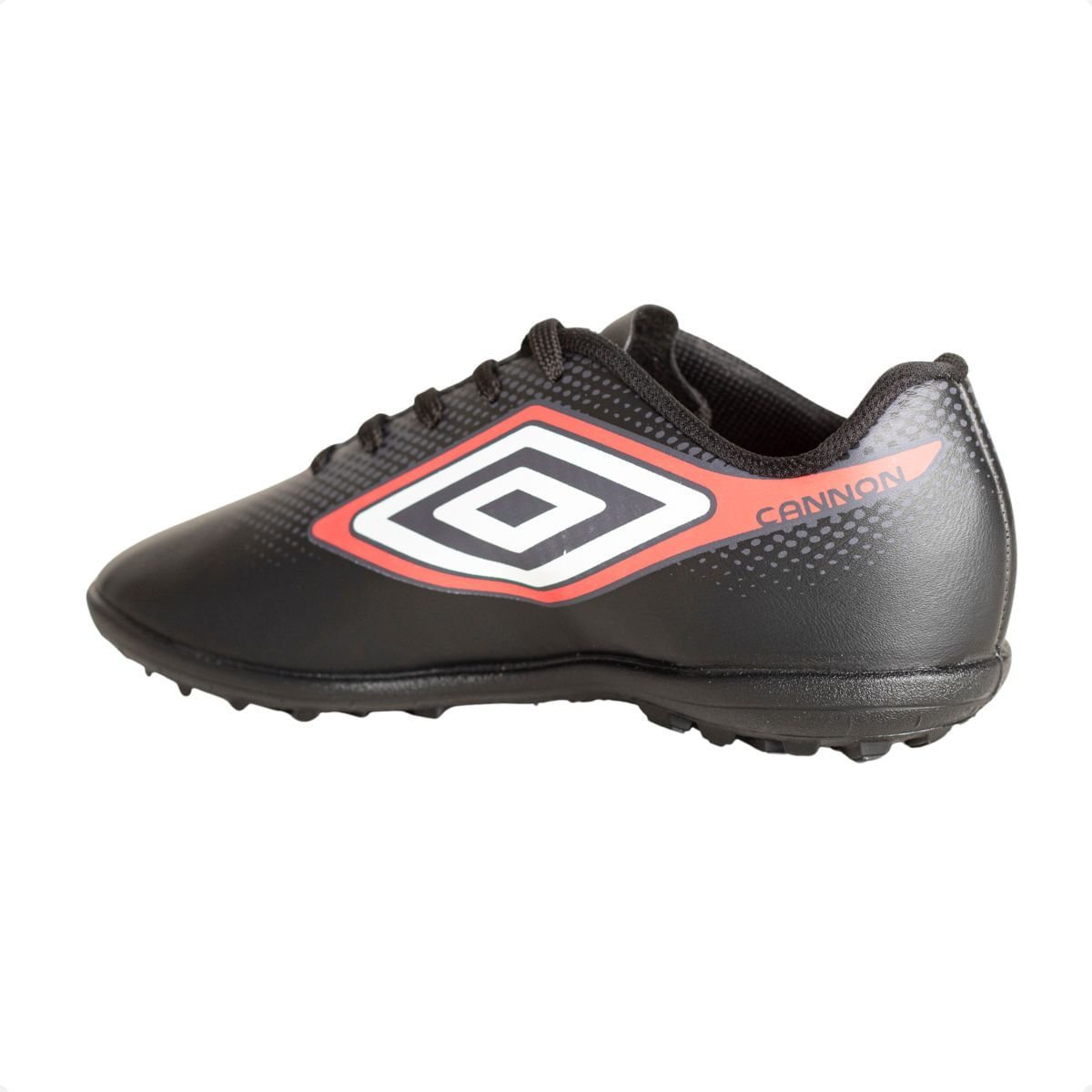 Chuteira Society Infantil Umbro Cannon Preta Preto 5