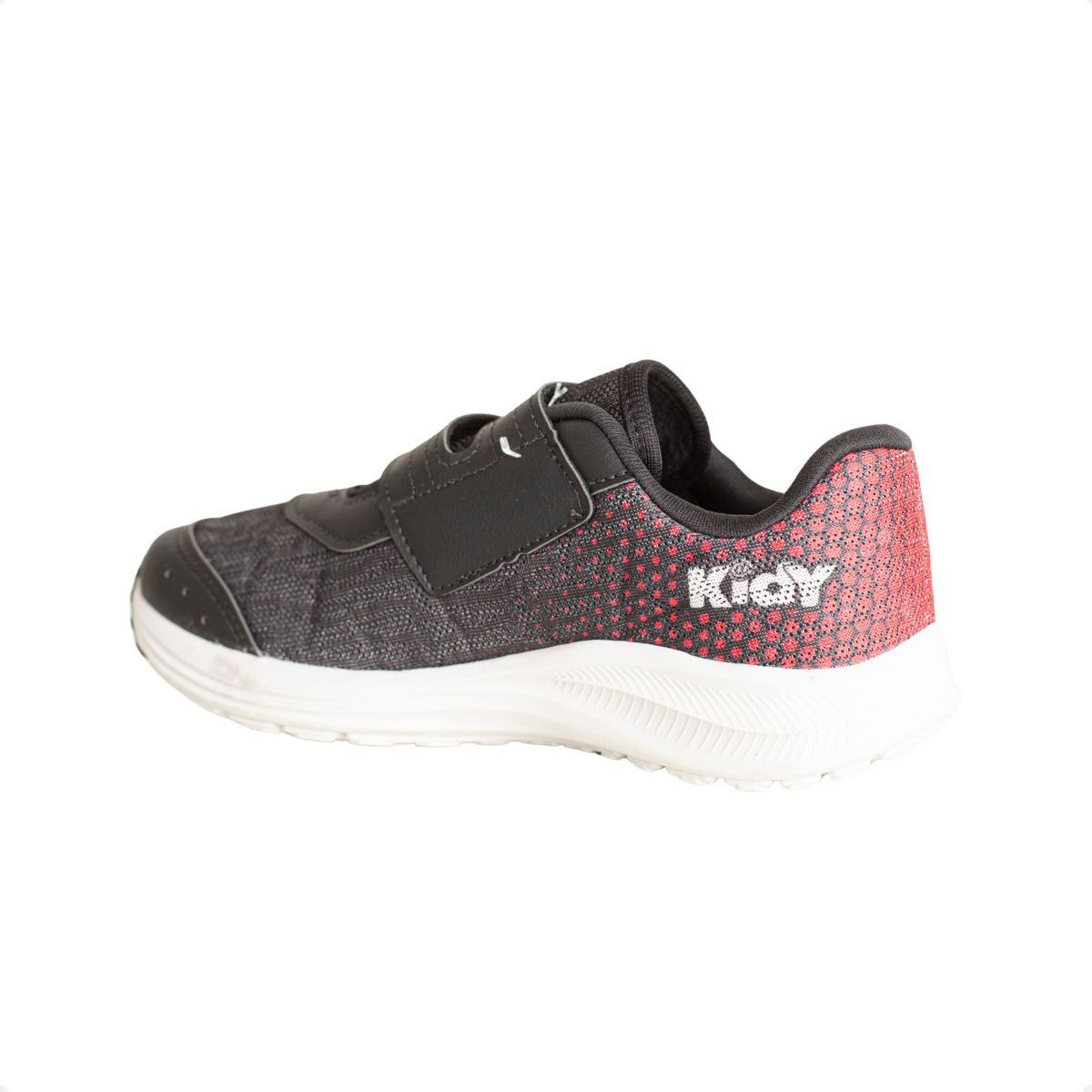 Tênis Infantil Corrida Kidy Preto E Vermelho Preto/Vermelho 5